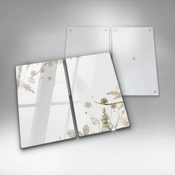 Copri piano cottura Decorazioni invernali