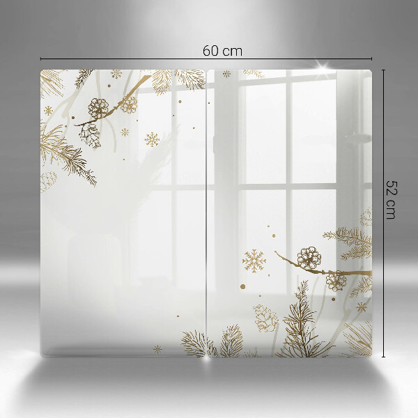 Copri piano cottura Decorazioni invernali