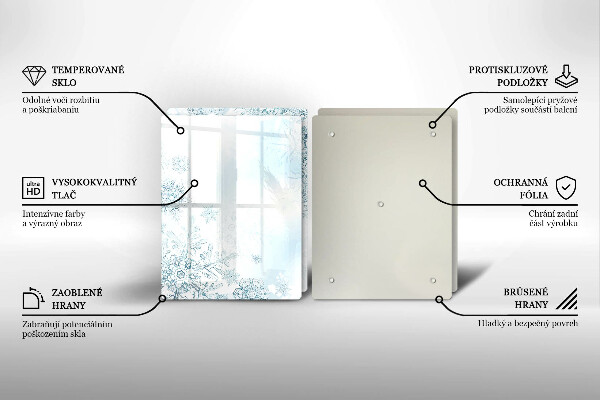 Copri piano cottura Fiocco di neve