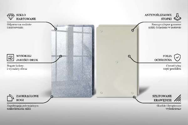 Copri piano cottura in vetro Pezzo di torta