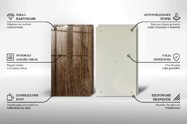 Copri piano cottura Struttura del legno