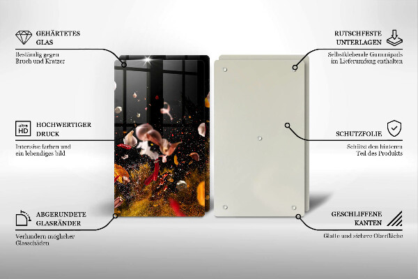 Copri piano cottura Spezie piccanti