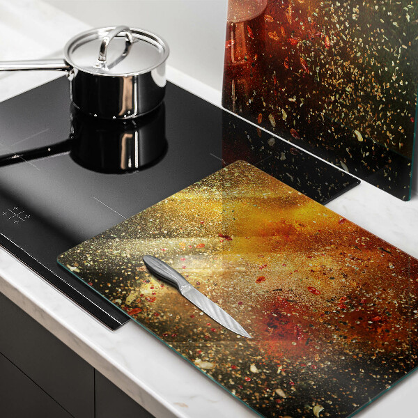 Copri piano cottura Spezie colorate