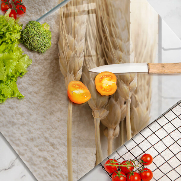 Copri piano cottura Farina e spighe di grano