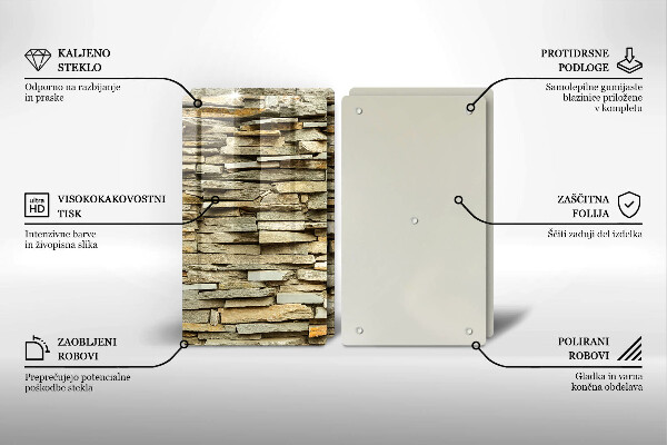 Copertura piano cottura Pietre decorative