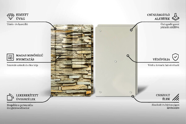 Copertura piano cottura Pietre decorative