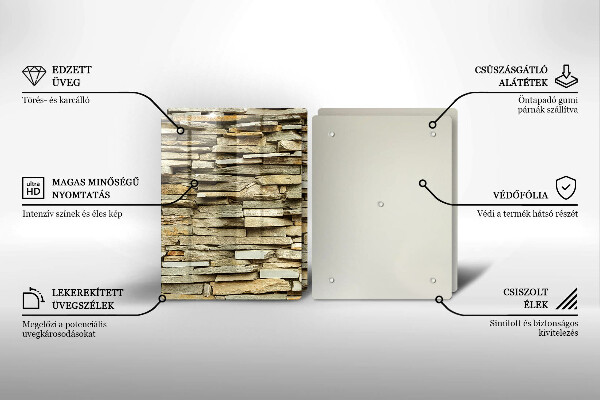 Copertura piano cottura Pietre decorative