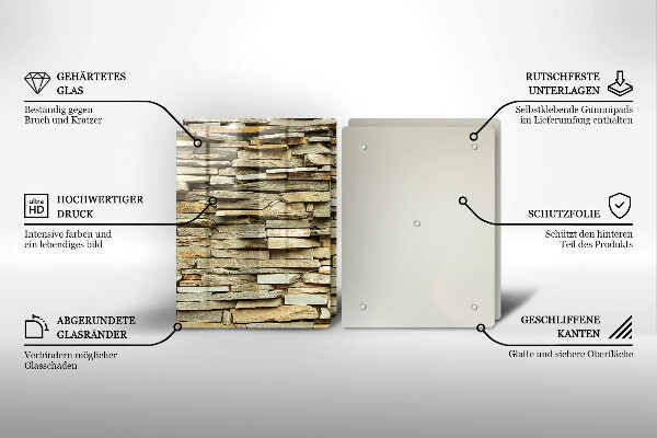 Copertura piano cottura Pietre decorative