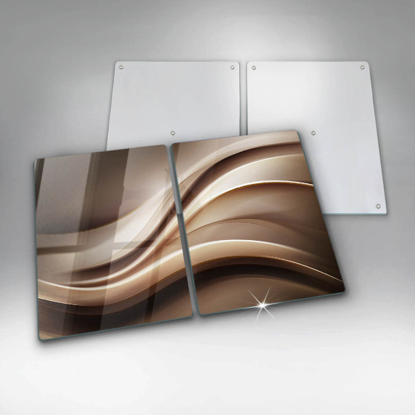 Copertura piano cottura Linee delicate di astrazione