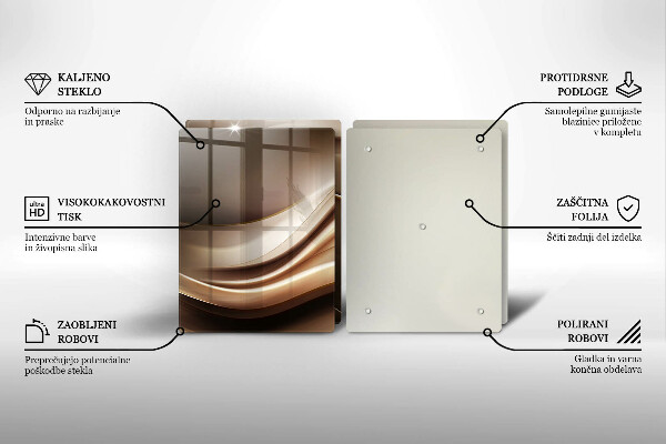 Copertura piano cottura Linee delicate di astrazione