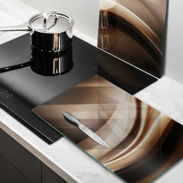 Copertura piano cottura Linee delicate di astrazione