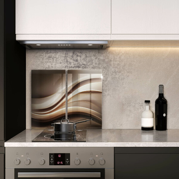 Copertura piano cottura Linee delicate di astrazione