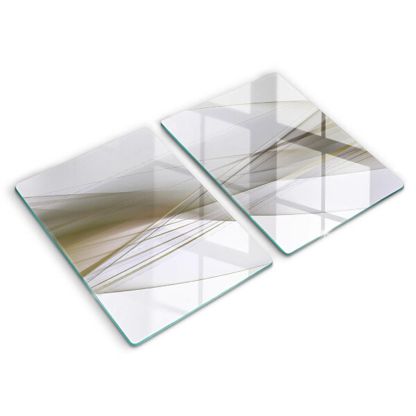 Copertura piano cottura Disegno di linee astratte