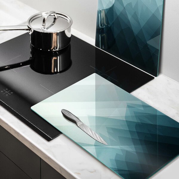 Copri piano cottura in vetro Montagne astratte