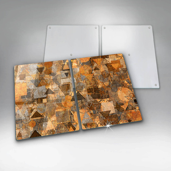 Copertura piano cottura Modello senza giunture di figure geometriche