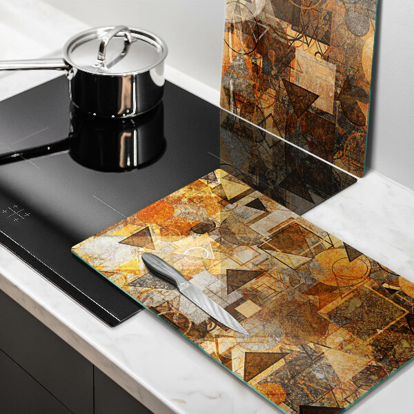 Copertura piano cottura Modello senza giunture di figure geometriche