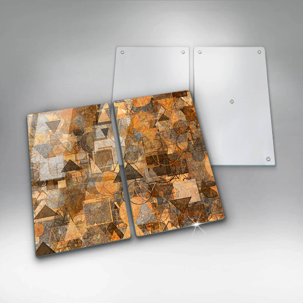 Copertura piano cottura Modello senza giunture di figure geometriche