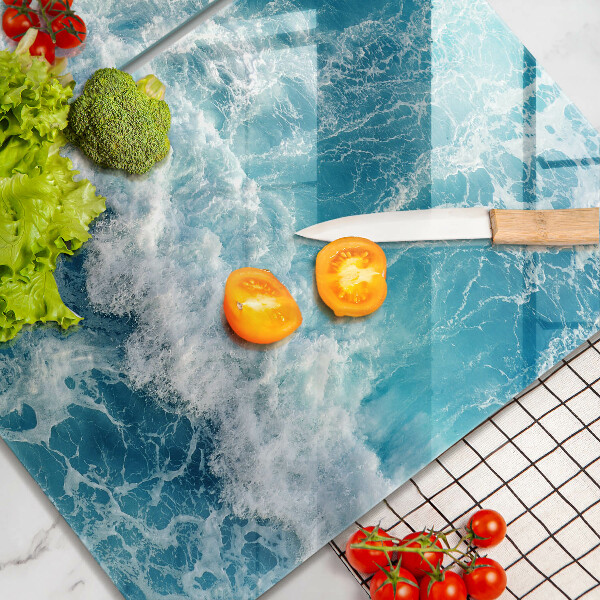 Copertura piano cottura Onde dell'acqua di mare