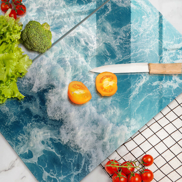 Copertura piano cottura Onde dell'acqua di mare