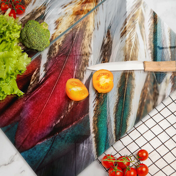 Copertura piano cottura Piume di uccelli boho