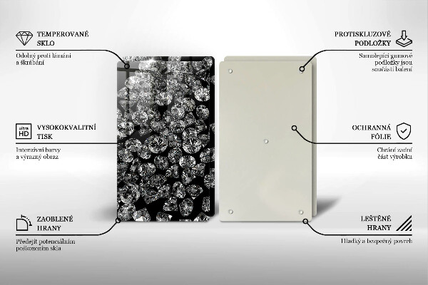 Copertura piano cottura Diamanti diamanti