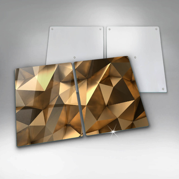 Copri piano cottura in vetro Sfondo di astrazione della struttura