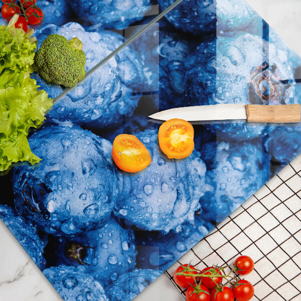 Copri piano cottura in vetro Mirtilli succosi