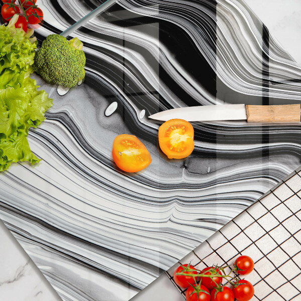 Copri piano cottura in vetro Astrazione dell'inchiostro