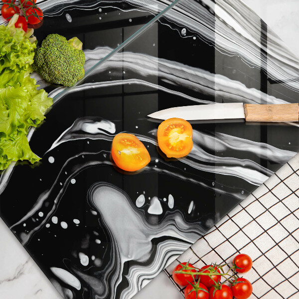 Copri piano cottura in vetro Astrazione dell'inchiostro