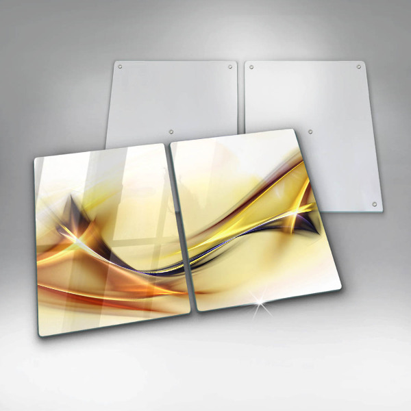 Copertura piano cottura Linee astratte di luce