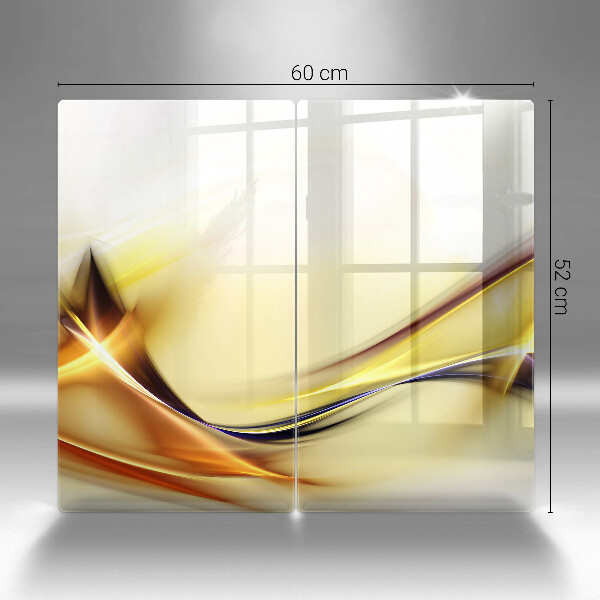 Copertura piano cottura Linee astratte di luce