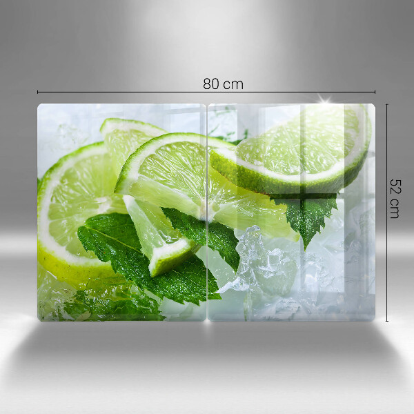 Copertura piano cottura Menta lime e ghiaccio