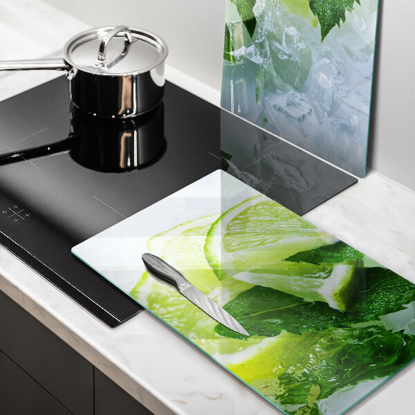 Copertura piano cottura Menta lime e ghiaccio