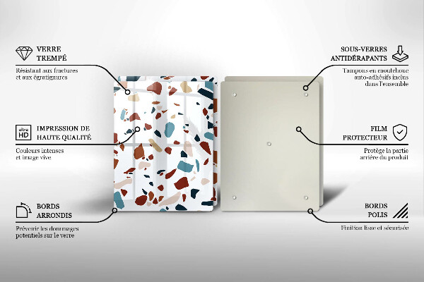 Copri piano cottura Pietra decorativa