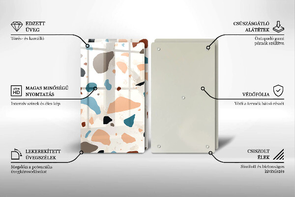 Copri piano cottura Gres decorativo