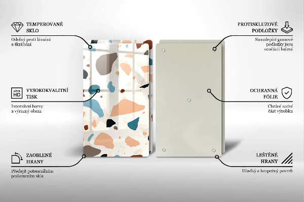 Copri piano cottura Gres decorativo