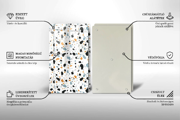 Copri piano cottura Gres decorativo