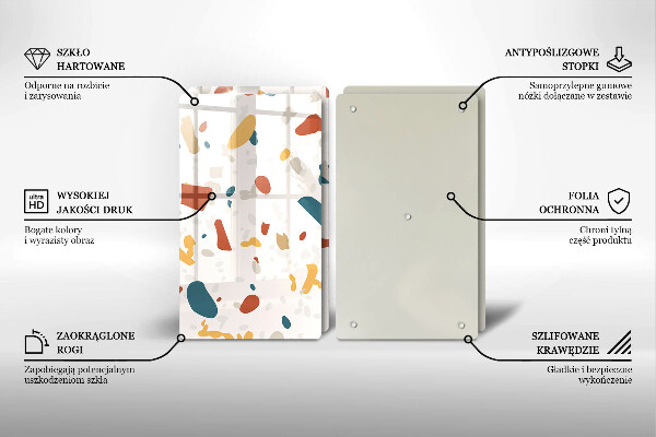 Copri piano cottura Gres decorativo