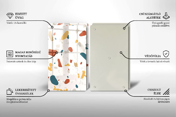 Copri piano cottura Gres decorativo