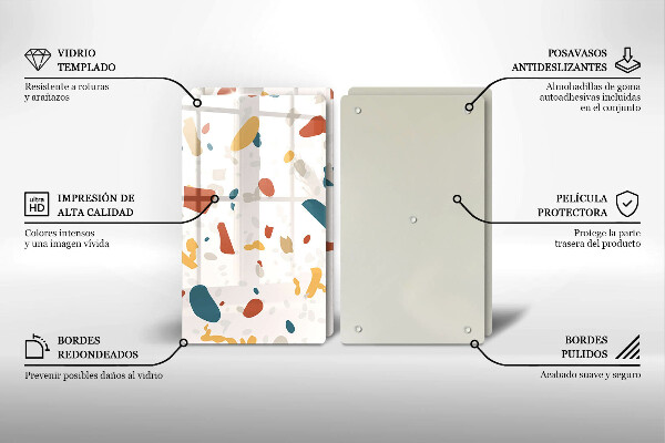 Copri piano cottura Gres decorativo