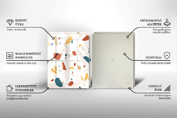 Copri piano cottura Gres decorativo