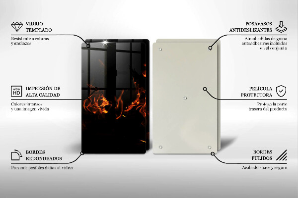 Copri piano cottura Accendi una fiamma viva