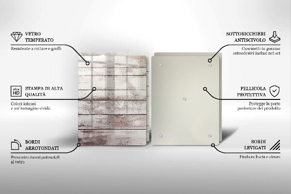Copertura piano cottura Vecchie tavole di legno