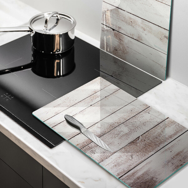 Copertura piano cottura Vecchie tavole di legno