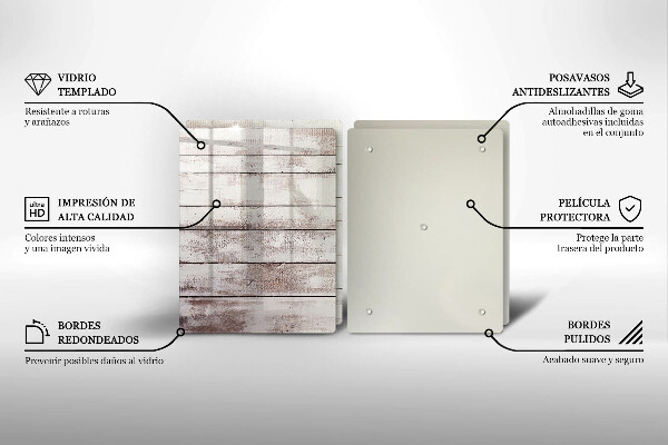 Copertura piano cottura Vecchie tavole di legno