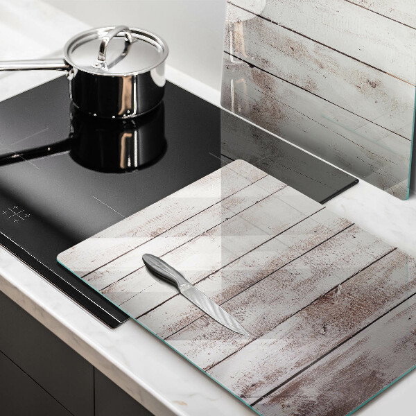 Copertura piano cottura Vecchie tavole di legno