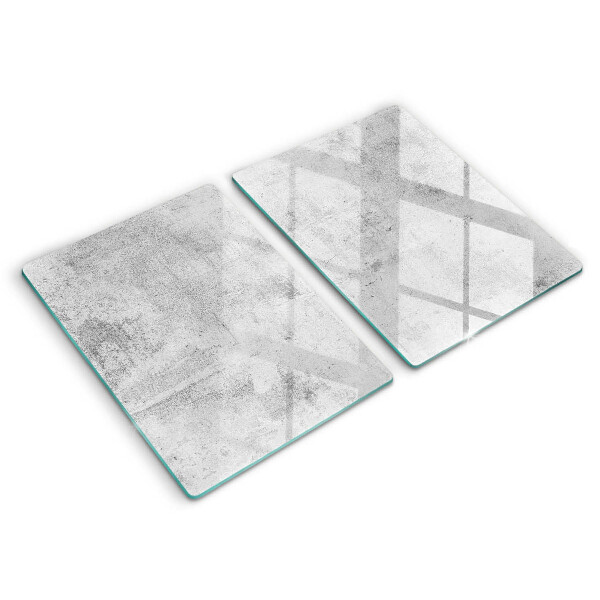 Copri piano cottura in vetro Struttura concreta