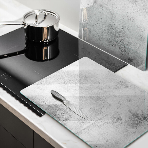 Copri piano cottura in vetro Struttura concreta