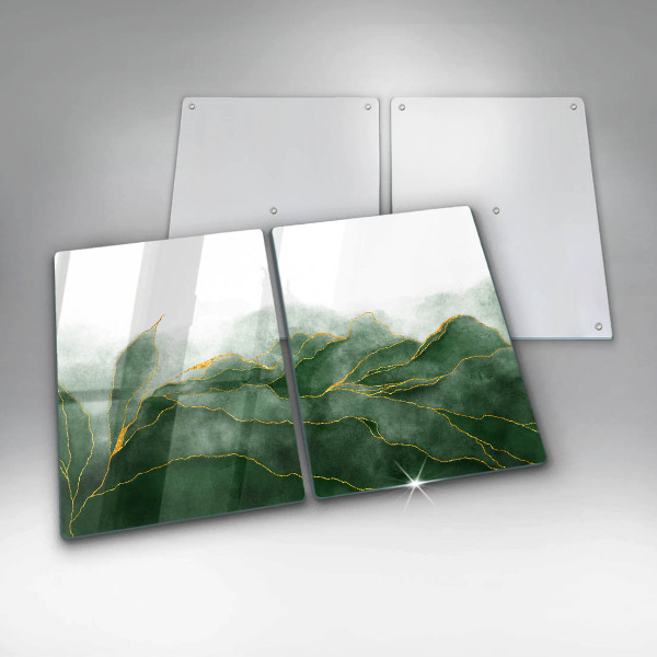 Copri piano cottura in vetro Natura astratta