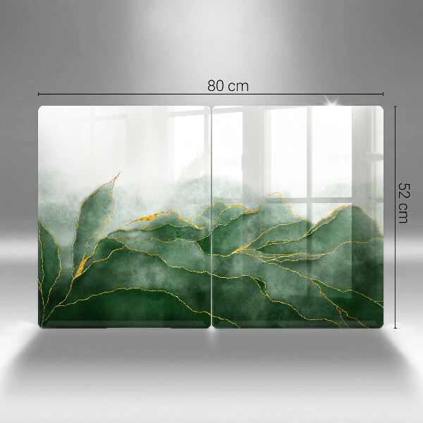 Copri piano cottura in vetro Natura astratta